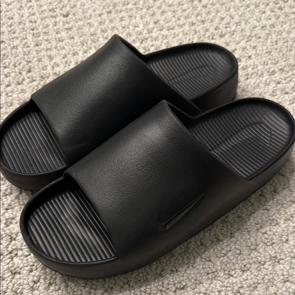 Nike Black Slide Sandals